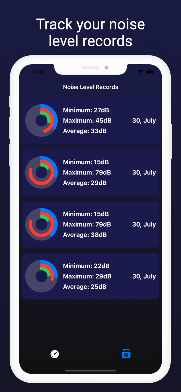 Noise Level dB tracker by UtilityManDev CodeCanyon